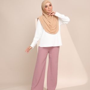 FLARE PANTS - DUSTY PINK