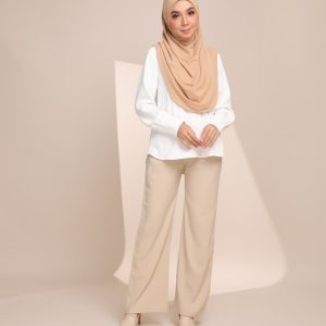 FLARE PANTS - NUDE