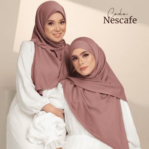 Hybrid Scarft Mosscrepe - Nescafe