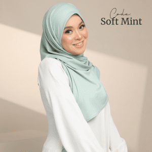 Hybrid Scarft Mosscrepe - Soft Mint