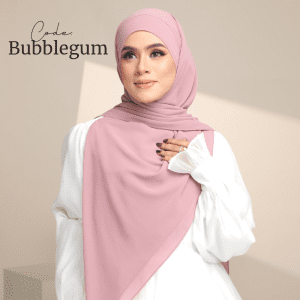 Hybrid Scarft Chiffon - Bubblegum