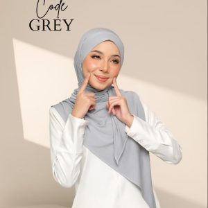 Hybrid Scarft Mosscrepe - Grey