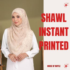 Shawl Instant Printed