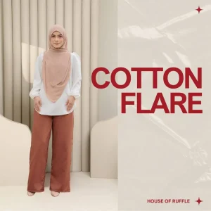 Flare Cotton Pants